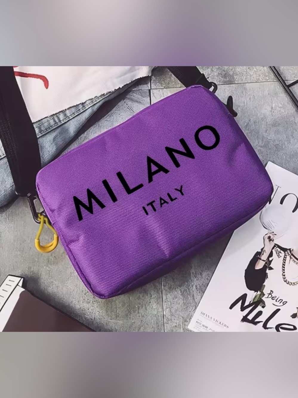 Milano Italy Crossbody Bag